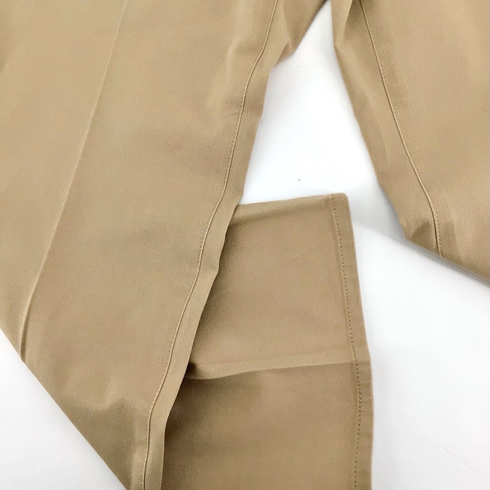 Talbots Established 1947 Women's Petites Khaki Cotton Spandex Pants Size 14W - Picture 8 of 12